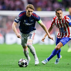 欧冠半决赛首回合：本怀特送点+比分1-1，阿森纳遭西甲劲旅逼平